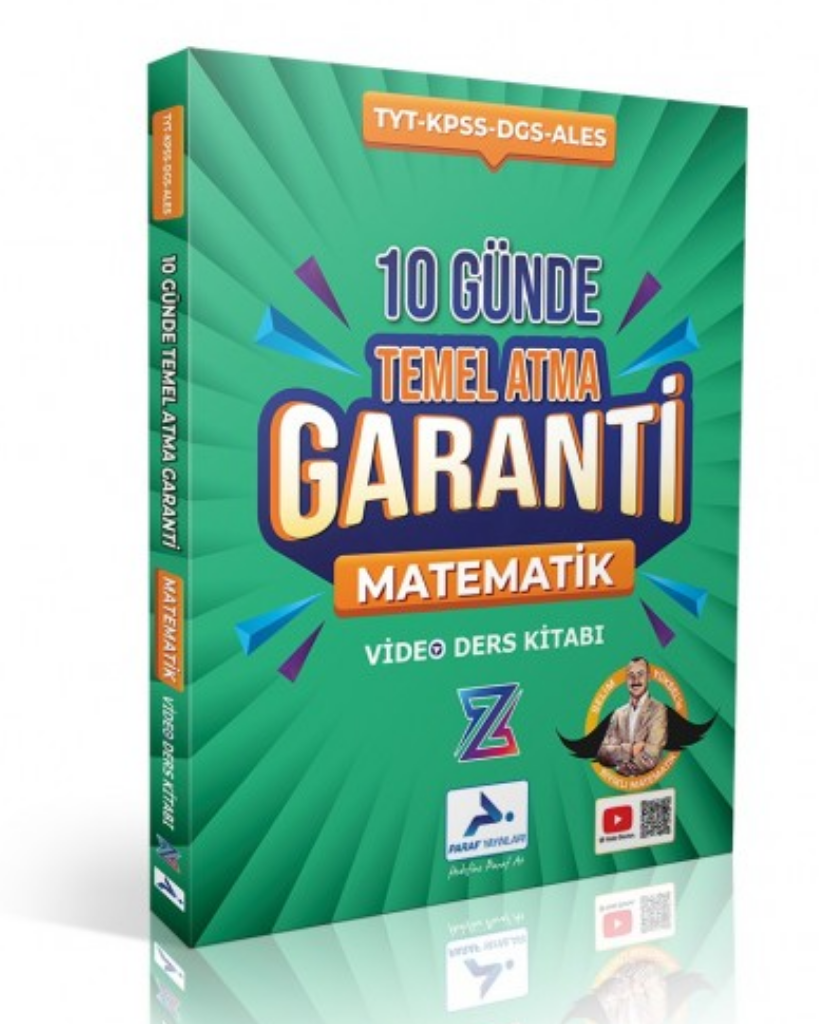 10 Günde Matematik Temeli Atma Garanti Kampı paraf yayınları - bıyıklı matematik