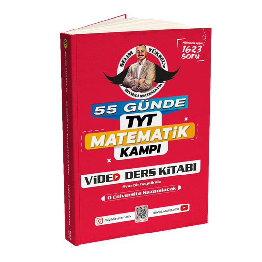55 Günde TYT Matematik Kampı Video Ders Kitabı Selim Yüksel